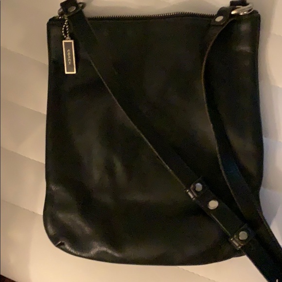 Coach Handbags - Preloved black Coach handbag